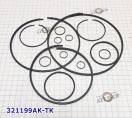 Комплект (14 шт) компрессионных тефлоновых колец RE0F06A, Sealing ring 321199AK-TK (SEALING RINGS)