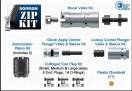 Ремонтный комплект гидроблока, U140 / U240 ZIP Kit 340741-SX (VALVE BODY PARTS)