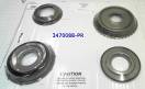 Комплект обрезиненных поршней (4шт) UB80E / F (AISIN AWF8G30) 2017-Up 347008B-PR (PISTONS AND RETAINERS)