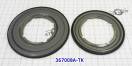Комплект обрезиненных поршней A6MF1 / F2 / 6F24 (SsangYong) (2 ретейне 367008A-TK (PISTONS AND RETAINERS)