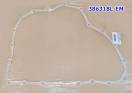 Межкорпусная прокладка B5RA, B90A, BZHA, BZKA, HONDA, M8SA, MZHA, MZKA 386318L-EM (GASKETS) 21811RXH000, 21811-RXH-000