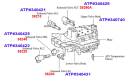 Плита управления в сборе (гидроблок), Valve Body, U140 RUV 4 2003-up ( 340740AC-EM (VALVE BODIES) 35410-20500, 35410-420...