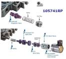 Ремонтный комплект плиты управления, Valve Body 01M / N/P Transmission 105741RP-SX (VALVE BODY PARTS)