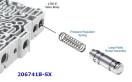 4T65E Line Pressure Booster Kit (4T65E-LB1) 206741B-SX (VALVE BODY PARTS)
