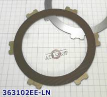 Фрикционный Диск Underdrive [12Tx2.7x123.6 / 172,8] A5HF1 односторонни 363102EE-LN (FRICTIONS)