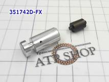 Solenoid Relay Valve & Sleeve Kit, AW55-50 / 51 / RE5F22 / AF33 / AF23 351742D-FX (VALVE BODY PARTS)