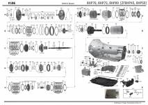 акпп 8HP45, 8HP50\51, 8HP70, 8HP75\76, 8HP90 X3 CHEROKEE GRAND CHEROKEE WRANGLER...