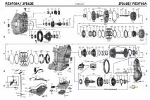 акпп RE0F09A (JF010E CVT) ALTIMA ELGRAND MAXIMA MURANO PRESAGE QUEST TEANA LATIT...