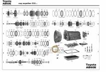 акпп AB60F/E FORTUNER HILUX SW4 LAND CRUISER RAM 3500 CHASSIS CAB SEQUOIA TRUCK...