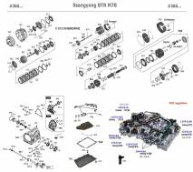 акпп M78 \6AT KORANDO