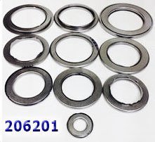 Комплект (10 шт) игольчатых подшипников, Bearing 4T60 / 4T60E с1991 г. (Комплекты подшипников)