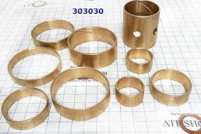 Комплект (9 шт) бронзовых  втулок, Subaru 5EAT / JR507E, Bushing Kit, (BUSHING KITS)