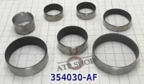 Комплект (7 шт) втулок с тефлоновым покрытием, TF80-SC / TF81-SC (AWF2 (BUSHING KITS)