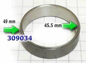 (Заказывать по позиции 309034-AF) Втулка масляного насоса, баббит, RC4 (BUSHINGS)