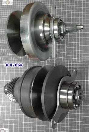 Комплект конусов(2 конуса без цепи), TR690 SUBARU  CVT вариатор 2009-u (CHAINS AND PARTS) 31012-AA000