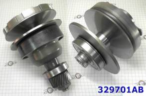 Комплект конусов БЕЗ Ремня,  JF016 / JF017 (25 зубьев на шестерне), Ше (CHAINS AND PARTS)