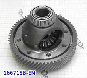 Дифференциал QR025CHA 65 зубьев на шестерне, 1 риска (DIFFERENTIALS AND PARTS)