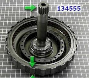 Барабан сцепления K2(C2) Drum, TF62SN / 09K, высота барабана 45,53 мм, (DRUMS) 09G-4962