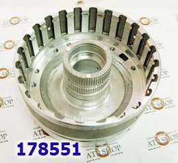 Барабан сцепления F под 6 фрикционов, F Clutch Drum 5HP24 / 5HP24A алю (DRUMS) 5H2-8764A