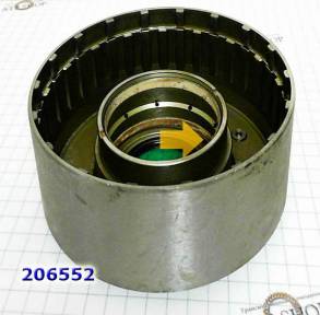 Барабан сцепления 2nd Clutch Drum, 4T65E (зуб под сталь имеет боковые (DRUMS) 84552GA