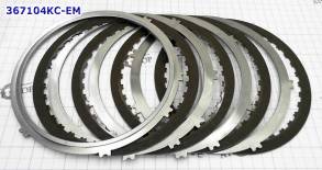 Комплект дисков пакета сцепления 2-6, Friction & Steel Kit, A6GF1 2-6 (FR/ST MODULES) 45670-26600, 45670-26650