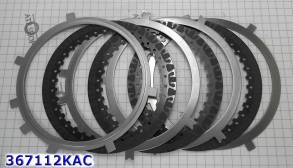 Комплект дисков пакета сцепления Underdrive, Friction & Steel Kit, A6M (FR/ST MODULES) 45625-2F010