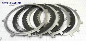 Комплект дисков пакета сцепления Underdrive A6MF1-2 / A6GF1 с насечкам (FR/ST MODULES)