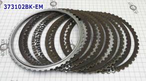 Комплект дисков A8MF1 / A8MF2 пакета сцепления овердрайв, PP [48Tx2,8x (FR/ST MODULES) 45425-4G600