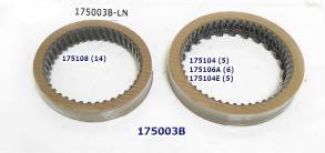 Комплект Фрикционов, ZF4HP24 / ZF4HP24A,1987-up (FRICTION MODULES) 053752C#