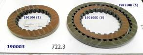 Комплект Фрикционов, 722.3 (BW) (FRICTION MODULES) 064752#