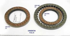 Комплект Фрикционов, 722.4 (BW) (FRICTION MODULES) 071752#