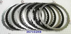 Комплект дисков пакета сцепления овердрайв, Friction & Steel Kit, A6LF (FRICTION MODULES) 45525-3B000