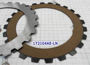 Фрикционный Диск "С" [24Tx2,2x143] ZF4HP16 односторонний с наружным зу (FRICTIONS)