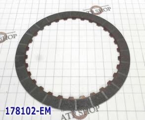 Фрикционный Диск 5HP24 / 30, Clutch F [30Tx1,55x143] (FRICTIONS) 113700A#, 5H2-6783A, 1055-270-072