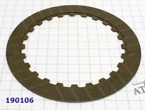 Фрикционный Диск [24Tx2,14x134] 722.3 K1 / Direct Clutch 1981-Up (FRICTIONS) 064700#