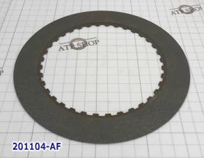 Фрикционный Диск пакета 2nd (36Tx1.8x118.5x167) 4T40 / 45E Friction pl (FRICTIONS) 114706, 33104, 4T4-593, 8684322