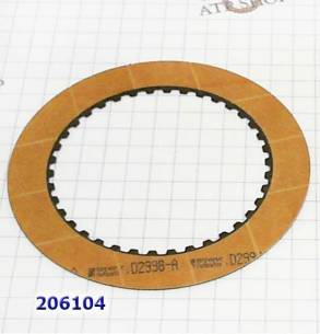 Фрикционный Диск 4T60, 4T60E   2nd  [38Tx1,78x130] (FRICTIONS) 062702B177#, 4T5-188A