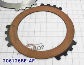 Фрикционный Диск "3rd" [12Tx2x86] 4T60 / E наружные зубья 1989-00 (FRICTIONS) 18017207