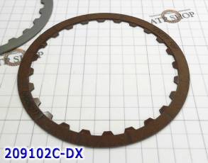 Фрикционный Диск 5L40E 2nd Clutch односторонний с внутренним зубом [24 (FRICTIONS) 96022840