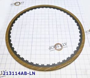 Фрикционный Диск Low / Reverse [48x1.6x170.6x191.10] 6T30 зуб c выемко 213114AB-LN (FRICTIONS)
