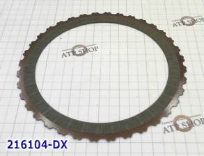 Фрикционный Диск [36Tх1.5x144] 9T45 5-7-Reverse clutch (наружные зубья (FRICTIONS) 24278200, 24288676