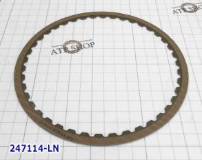 Фрикционный Диск [42Tx1,6x154] 4F27E / FNR5 / FS5A-EL Low / Rev HEG 19 (FRICTIONS) 133706-160#, F27-384A