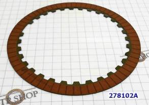 (Заказывать по позиции 278102A-BW)  Фрикционный Диск, Friction plate, (FRICTIONS)