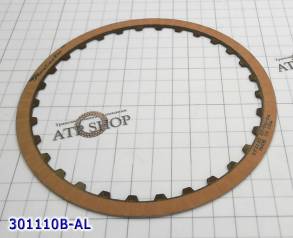 Фрикционный Диск R4AX-EL [30Tx1,6x132.4x149.3] Reverse Clutch 1998-Up (FRICTIONS) 135706-160