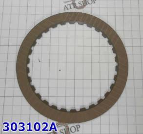 Фрикционный Диск, Friction plate, RE5R05A / 5EAT Front brake [30Tx1,6x (FRICTIONS) 135710-160, 31532-AA290, 5ET-792