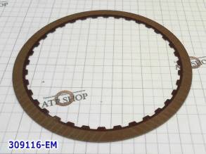 Фрикционный диск, Friction plate front brake B1, JR710E / JR711 (36Тх1 (FRICTIONS) 31662-1XJ0C, RE7-593