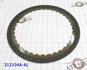 Фрикционный диск (36Tx1,7x143) B0 (OVERDRIVE BRAKE) A174 (SN413\SN415) (FRICTIONS) 175702A166