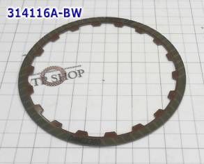 Фрикционный Диск RL4F03A / RL4F03V Overrun Clutch (1,6xT18x117) 1991-U (FRICTIONS) 107708#