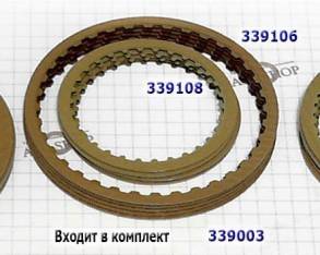 Фрикционный Диск A960E Forward [ 30T x 1.5 x 107,9 ] 2006-On (FRICTIONS) 960-975, 203700-150, 35633-22070