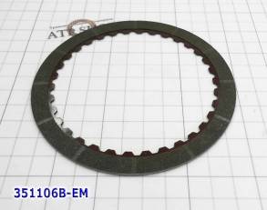 Фрикционный Диск  [34Tx1,7x108,2] Direct Clutch (C2), AW55-50SN/(AF23 (FRICTIONS) 550-202, 24220648, 110700B175#